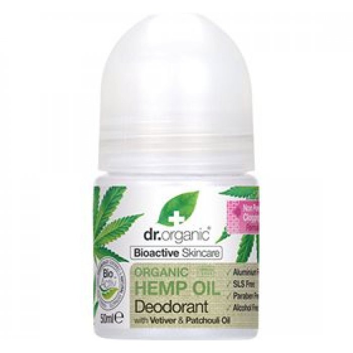 Dr.organic Deo roll on Hemp oil 50 ml