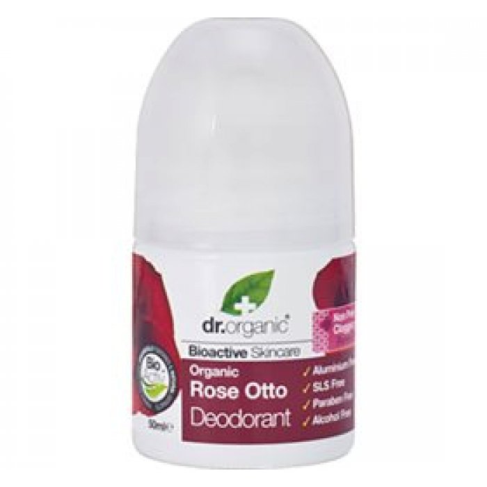 Dr.organic Deo roll on Rose Otto 50 ml