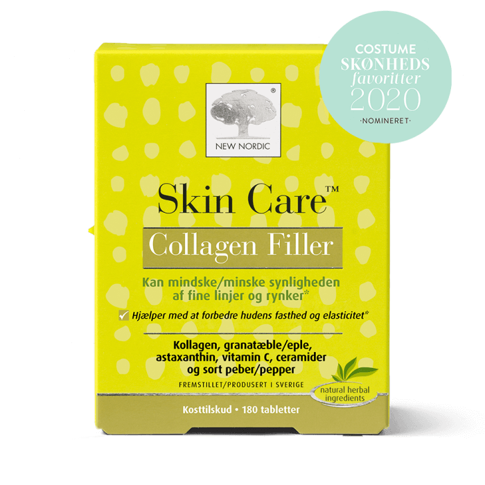 New Nordic Collagen Filler • 180 tabl. - DATOVARE 06/2025