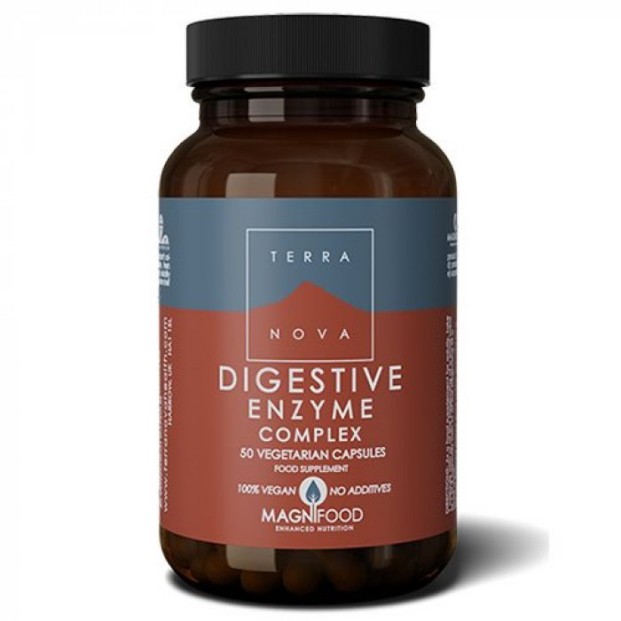 Terranova Digestive enzyme complex 50 kapsler