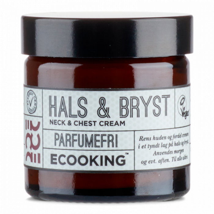 Ecooking Hals & Decolleté Creme / Hals & Bryst Creme • 50ml. 
