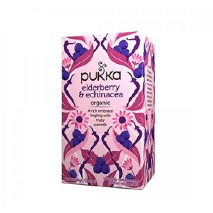 Pukka Elderberry & Echinacea te Ø • 20 br.