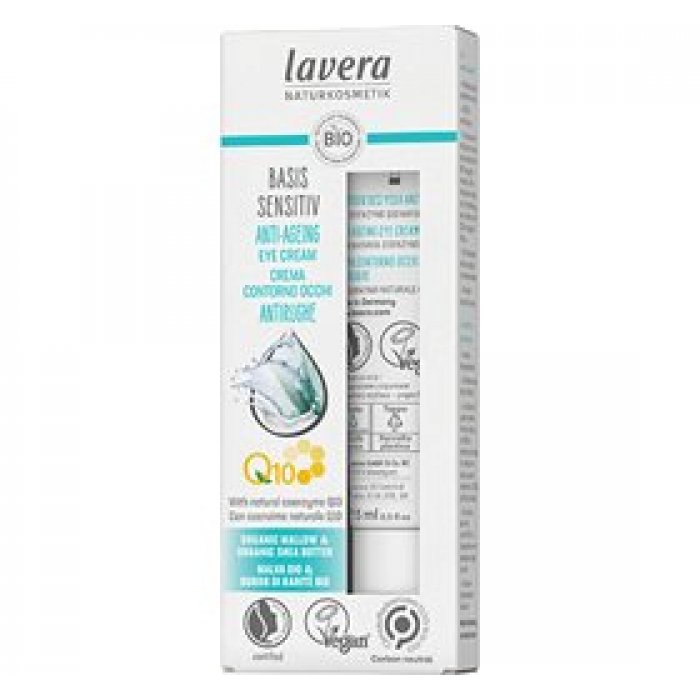 Lavera Eye Cream Q10 Basis Sensitiv • 15 ml. 