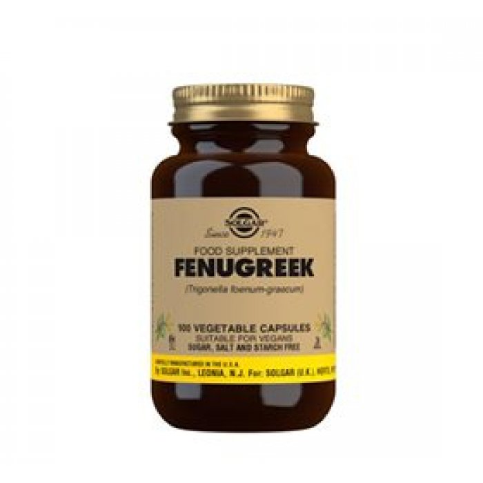 Solgar Fenugreek Bukkehornsfrø - 100 kap.