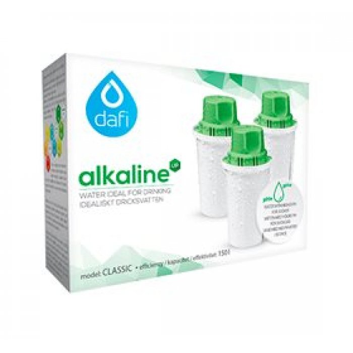 Dafi Filterpatroner 3-pack Alkaline
