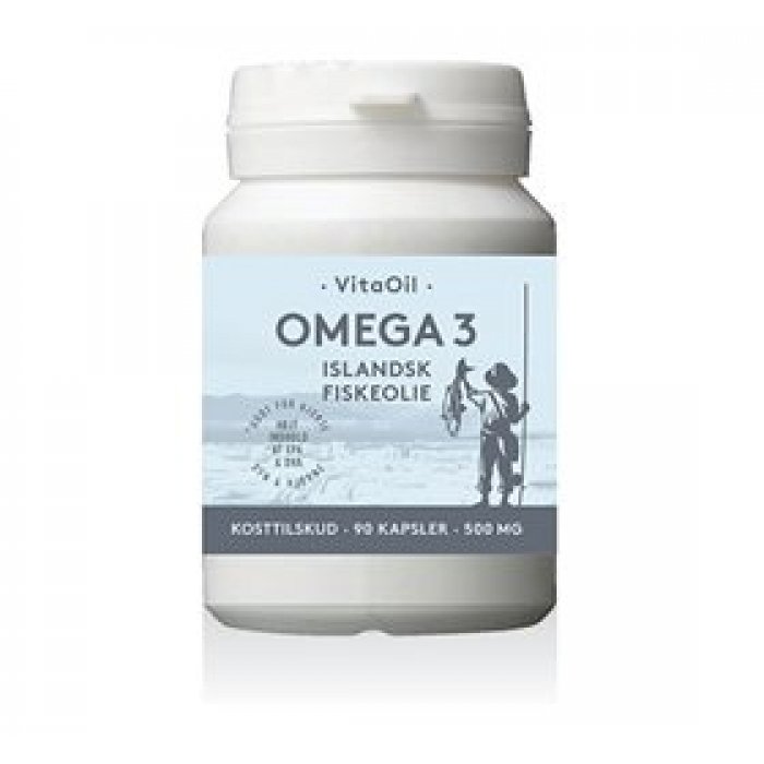 VitaOil Islandsk Fiskeoliekapsler Omega 3