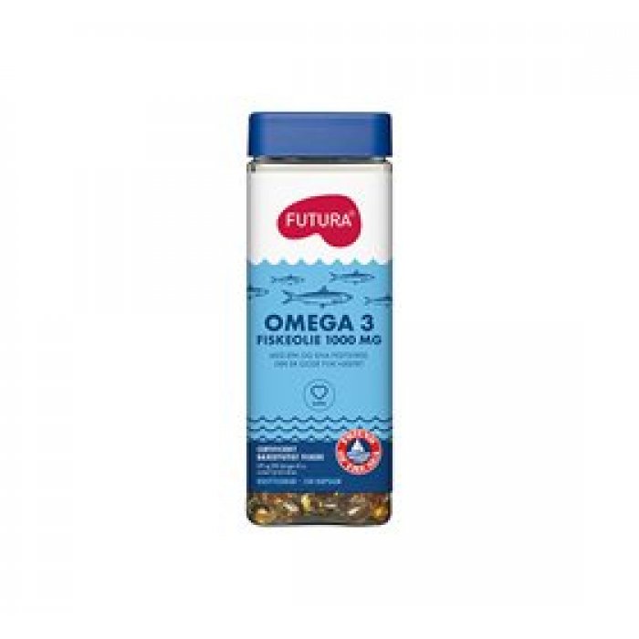 Futura Omega-3 Fiskeolie 1000mg 150 kap.