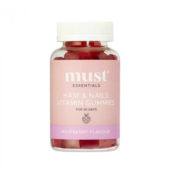 Must Essentials Vitamin Vingummi Hair & Nails 60 stk 