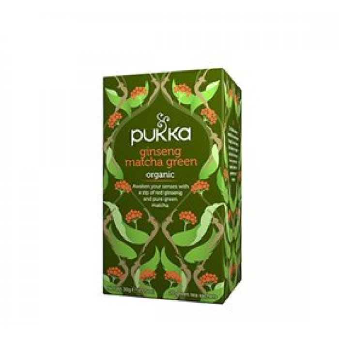 Pukka Ginseng matcha green tea Ø • 20 br.