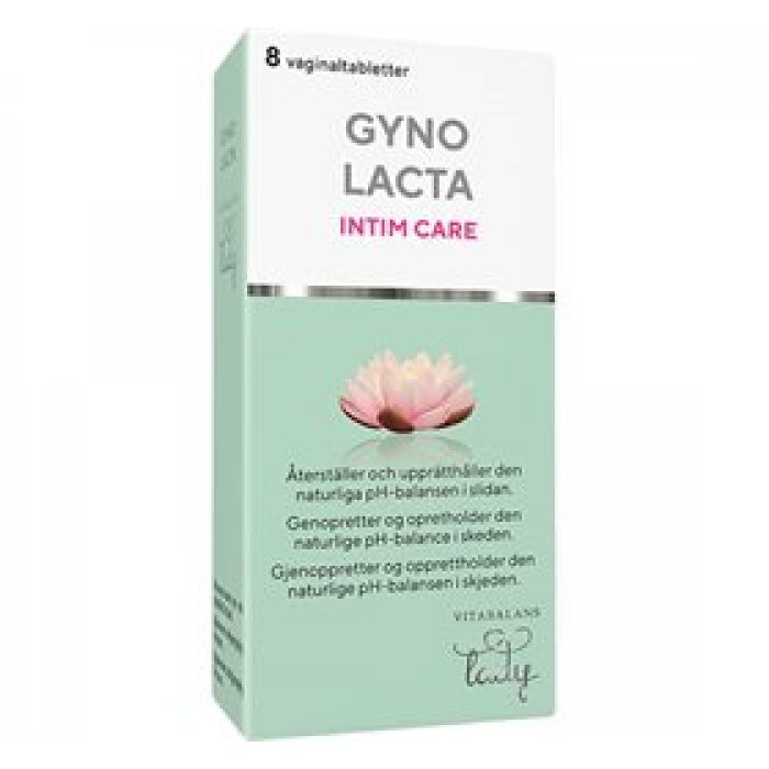 Vitabalans GynoLact vaginaltablet • 8 tab.