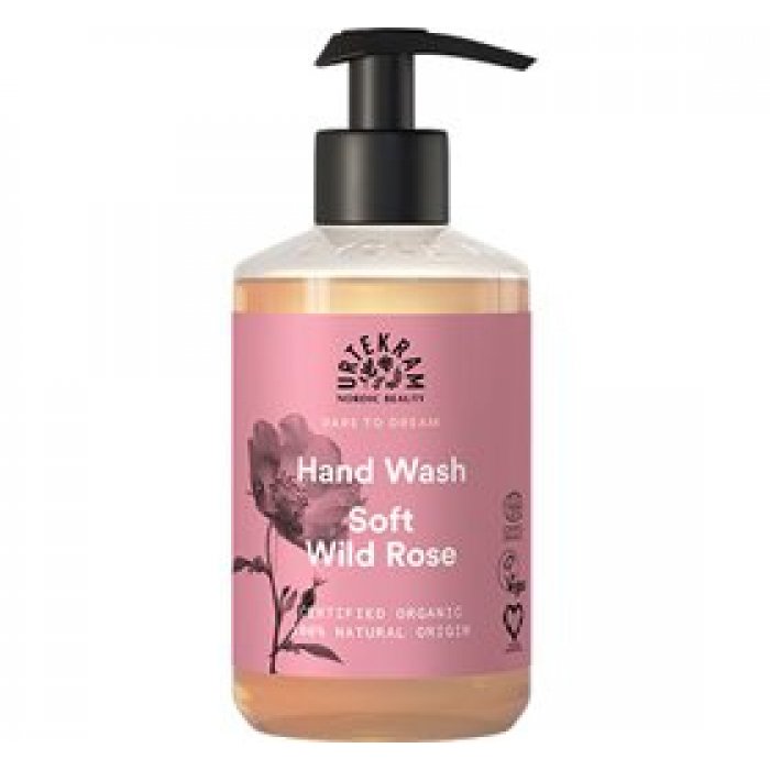 Urtekram Håndsæbe Soft Wild Rose • 300ml.