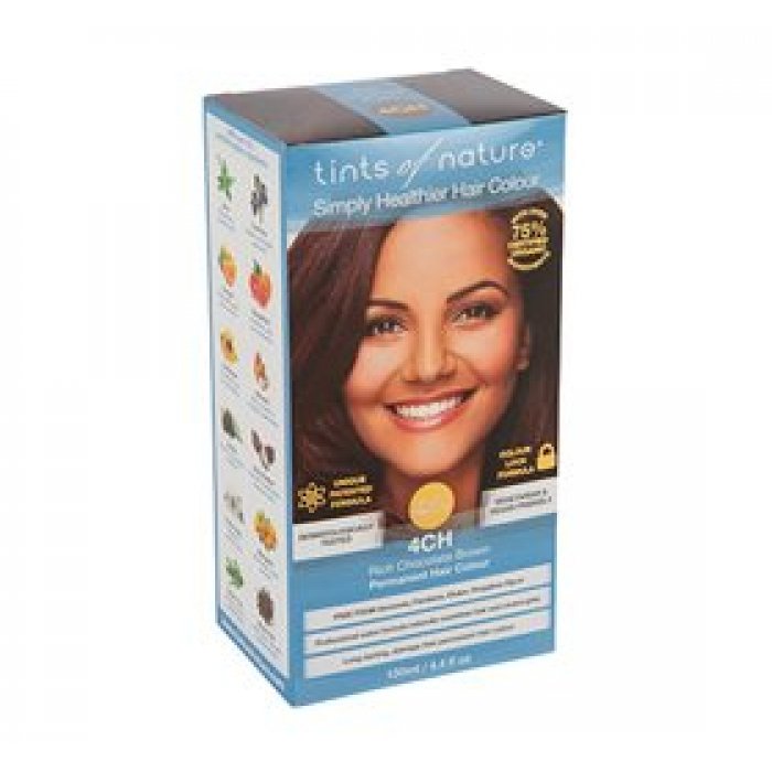 Tints of Nature Hårfarve 4CH Rich Chocolate Brown • 130 ml
