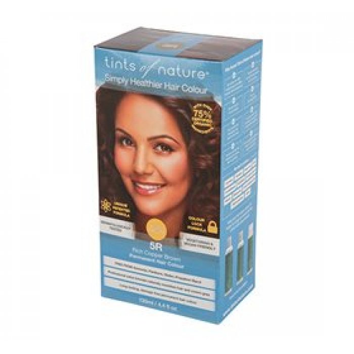  Tints of Nature Hårfarve 5R Rich Copper Brown Brown • 130 ml 