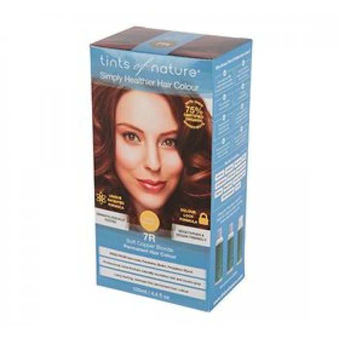 Tints of Nature Hårfarve 7R Soft Copper Blonde Blonde • 130 ml