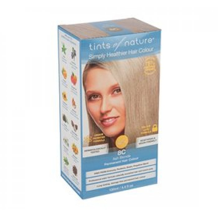 Tints of Nature Hårfarve 8C Ash Blonde • 130 ml