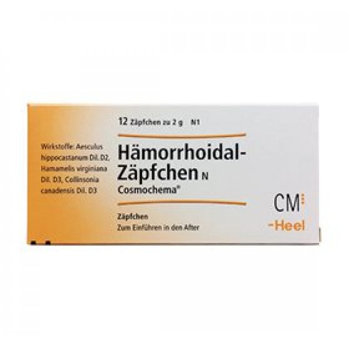 Biovita Hæmorrhoidal stikpille indh. 12 stk 