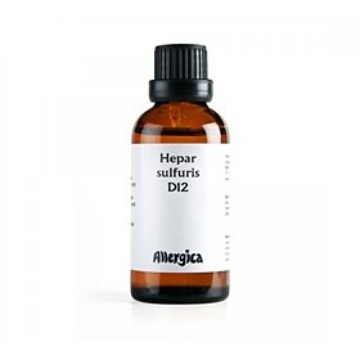 Allergica Hepar sulf. D12 • 50ml.