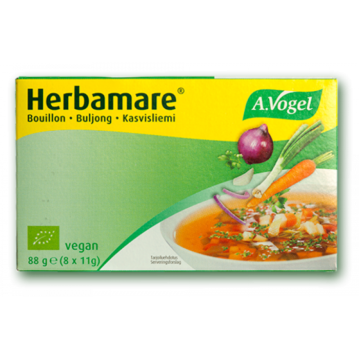 A. Vogel Herbamare Urtebouillontern  Ø • 8 x 11 g. TÆT PÅ UDLØB 09/2025