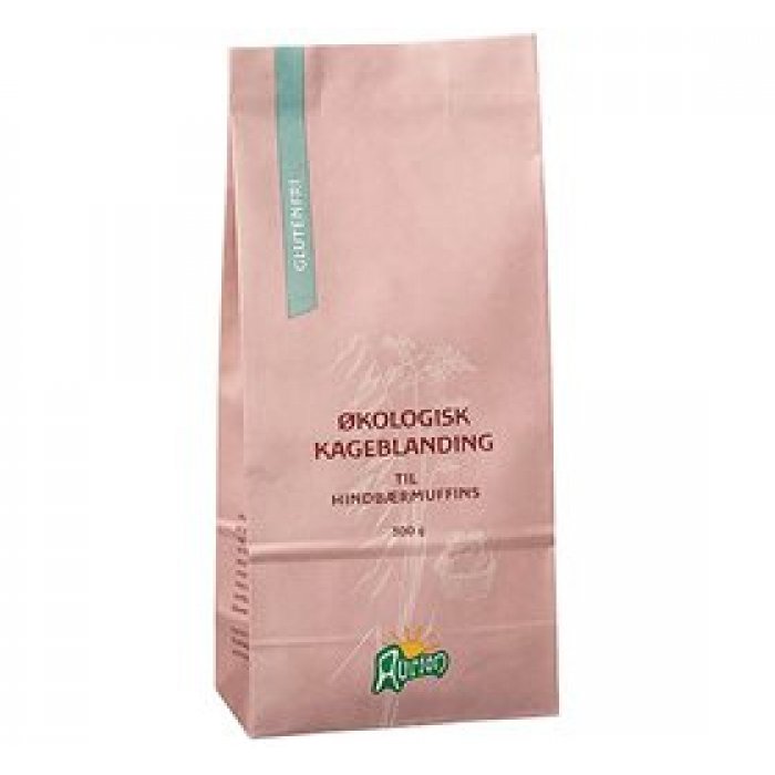 Aurion Hindbærmuffinsblanding glutenfri Ø • 300 g. 