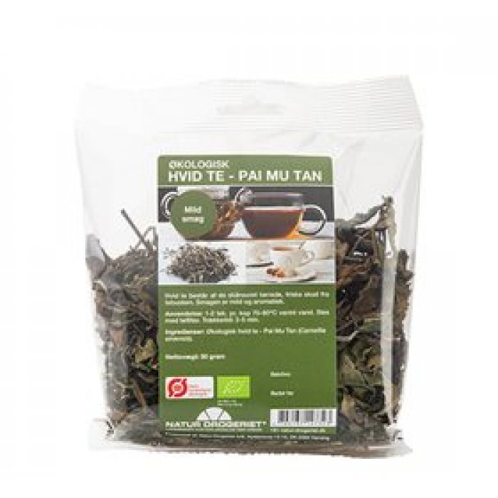 Hvid te (Pai Mu Tan) Ø 50g.