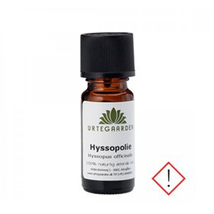 Urtegaarden Hyssopolie Æterisk 10 ml   X