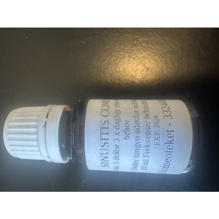 Sinusitis Comp fra Homeoteket - 10 ml.  X