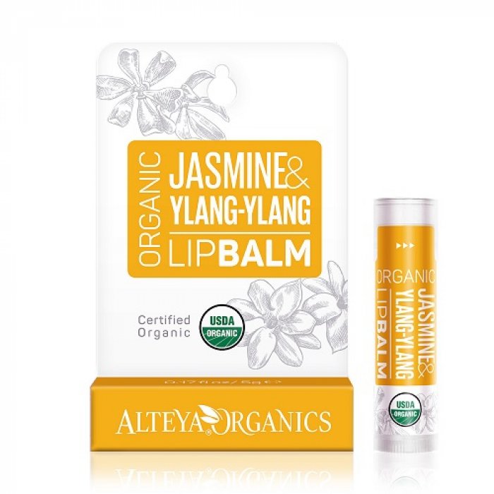 Alteya Organics Lipbalm Jasmine & Ylang Ylang 4,5g.