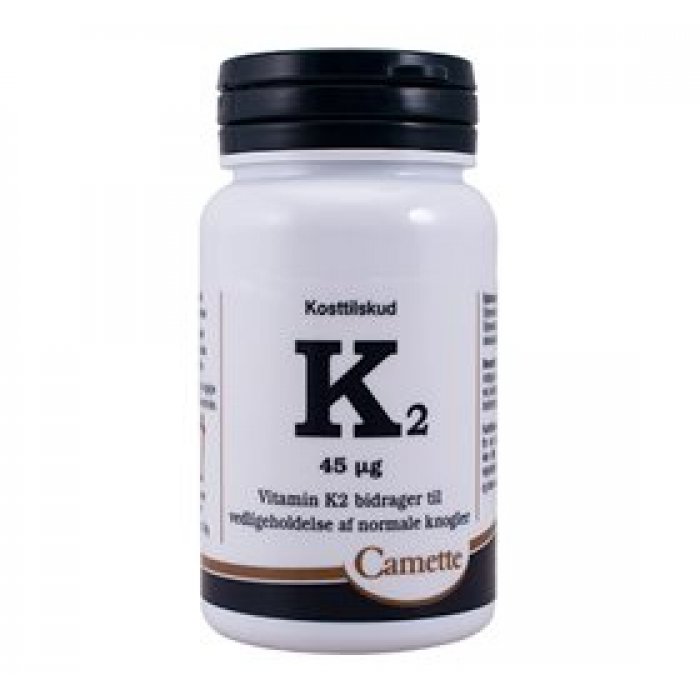 Camette K2 Vitamin 45 mcg. 180 tab