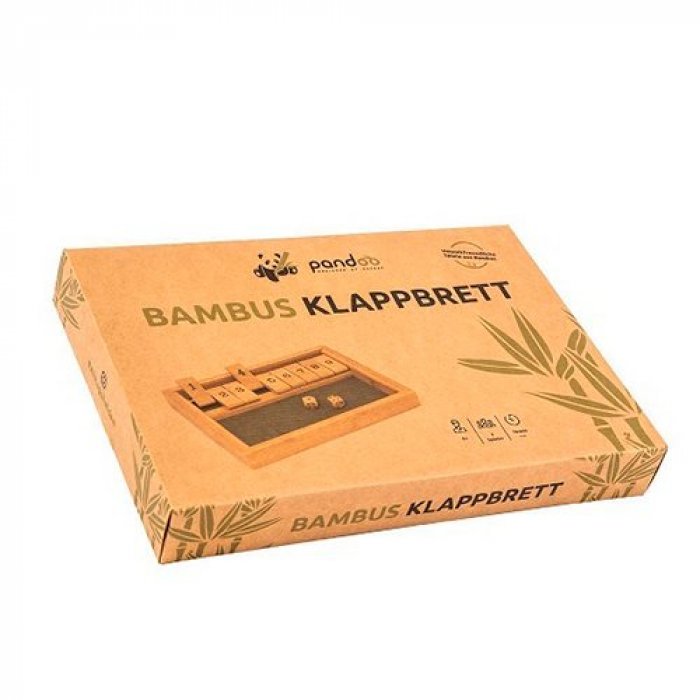 OBS Klapbræt spil i bambus • 1 stk.