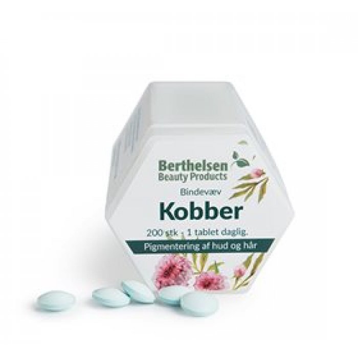 Berthelsen Kobber 2 mg 200 tab.