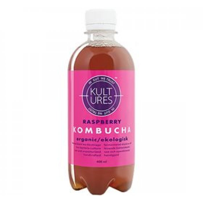 Kombucha Raspberry Ø • 400 ml.