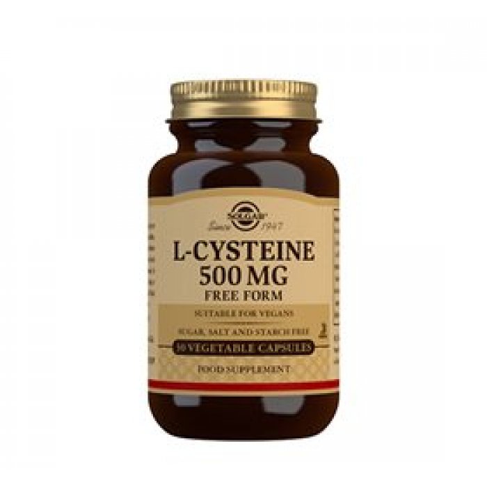 Solgar L-Cystein 500 mg aminosyre - 30 kap.