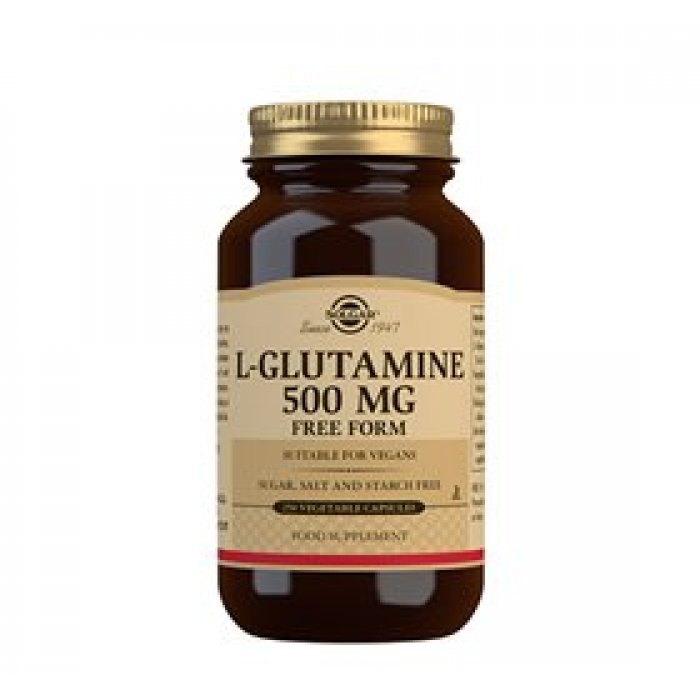 Solgar L-Glutamin 500mg vegicaps - 50 kap.