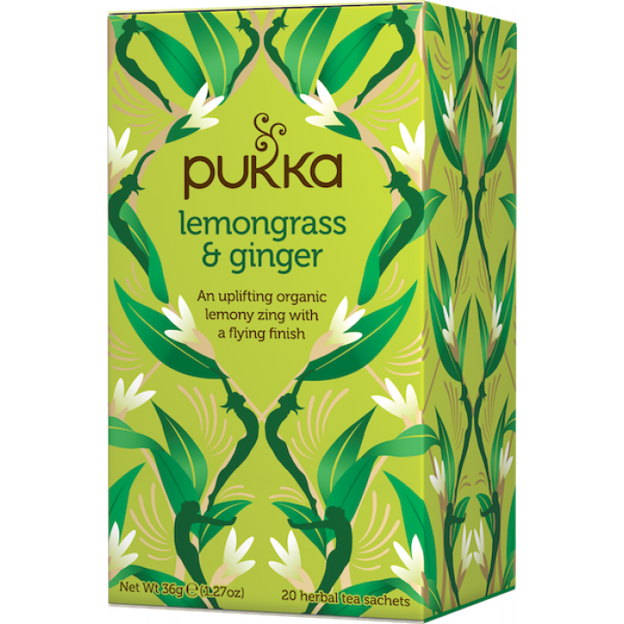 Pukka Lemongrass & Ginger te Ø  • 20 br.