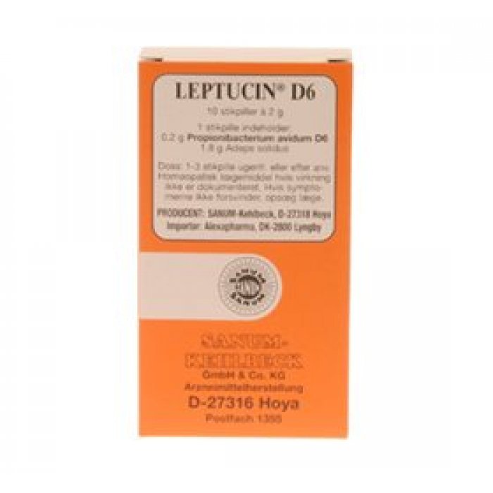 Leptucin D6 stikpiller • 10 stk.