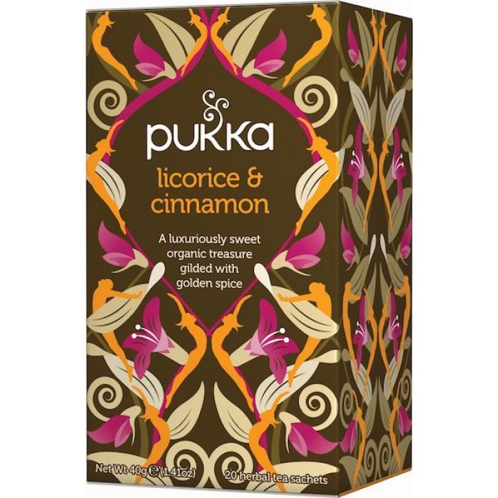 Pukka Licorice & Cinnamon • 20 breve