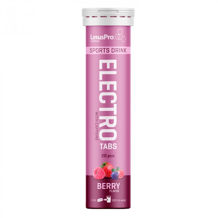 LinusPro Electrolyt tabs Berry 20 stk 
