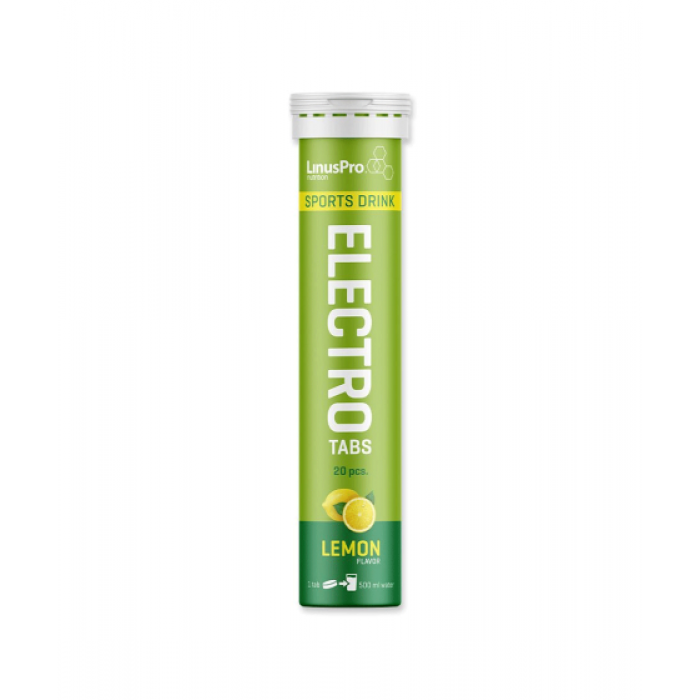 LinusPro Electrolyt tabs Lemon 20 stk 