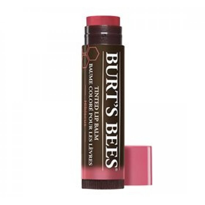 Burt´s Bees Lip balm farvet hibiscus • 4,25g.