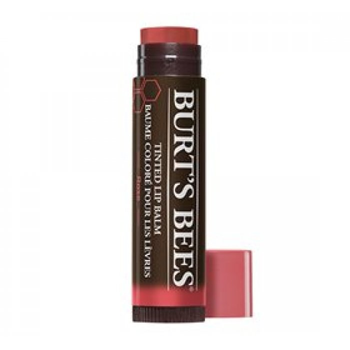 Burt's Bees Lip balm farvet rose •  4,25g.