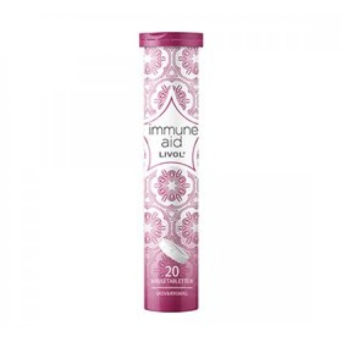 Livol brusetablet Immune Aid m. skovbær • 20 tab.