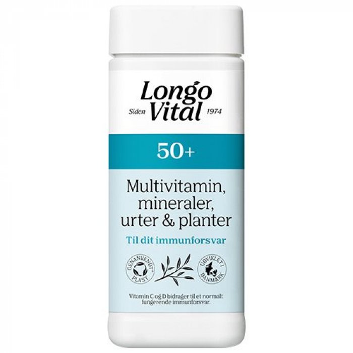 Orkla Longo Vital 50+ 180 tab.