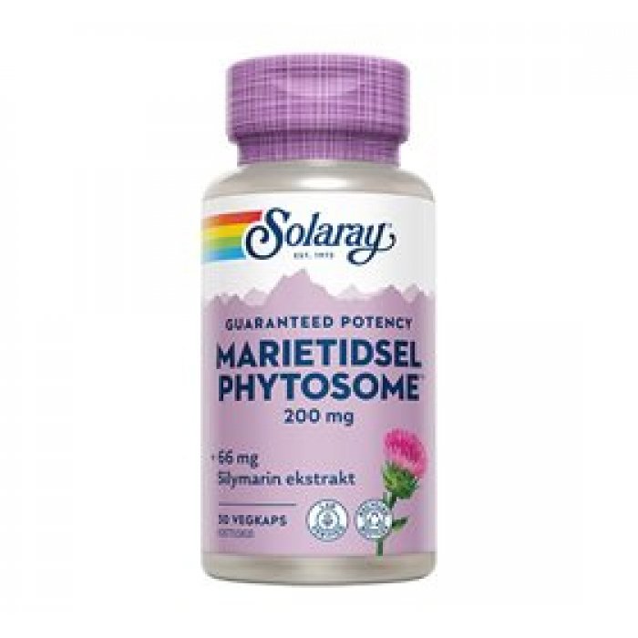 Solaray Marietidsel Phytosome 30 kap.