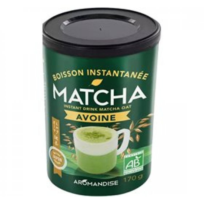 NatureSoursce Matcha Instant latté Havre Ø 170g.