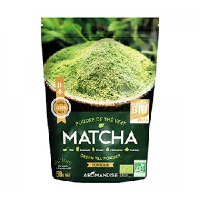 NatureSoursce Matcha te (i pose mørkegrøn) Ø 50g.