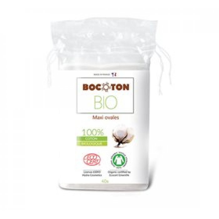 Biolife Maxi ovale vatrondeller af økologisk bomuld • 1 pk.