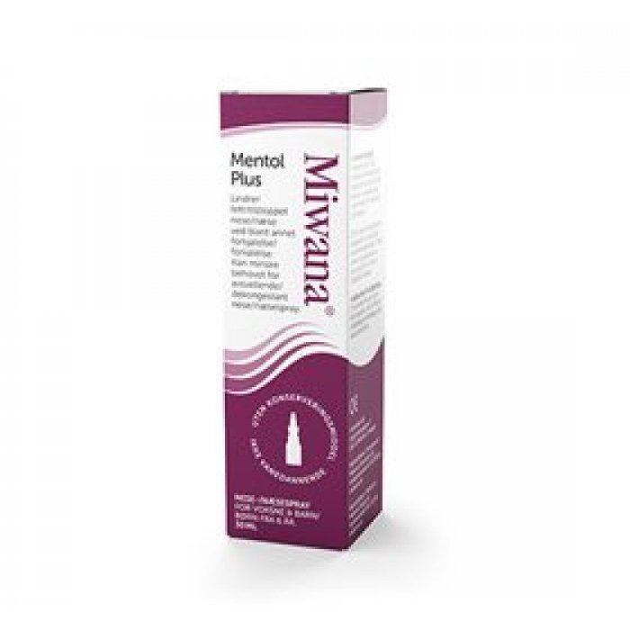 Miwana Næsespray Mentol • 30 ml 