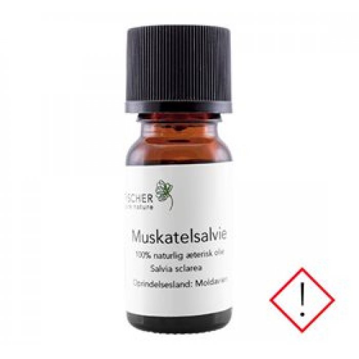 Fischer Pure Nature Muskatelsalvieolie æterisk • 10ml.