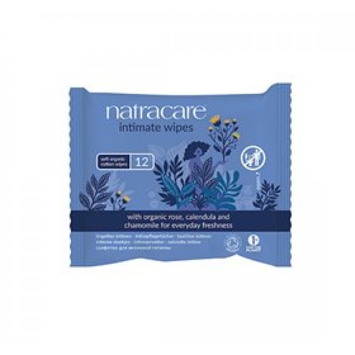 Natracare intim vådservietter 12 stk