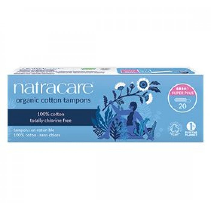 Natracare tampon 20 stk SUPER PLUS DATO 01/12-25
